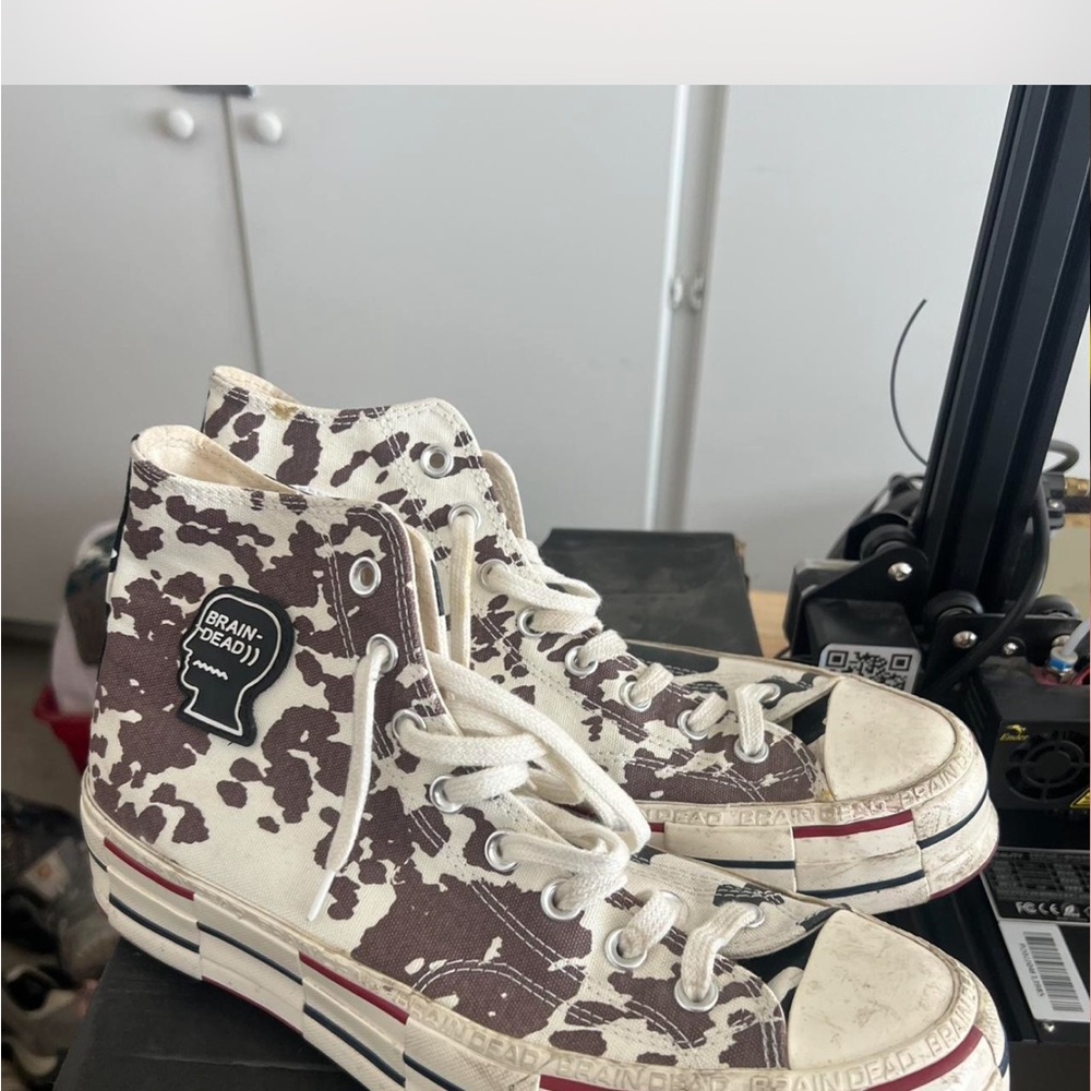 Converse X Brain Dead High-Top Sneakers